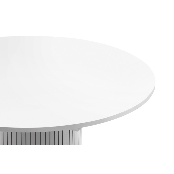 Toscana pietų stalas (Ištraukiamas)(Balta)